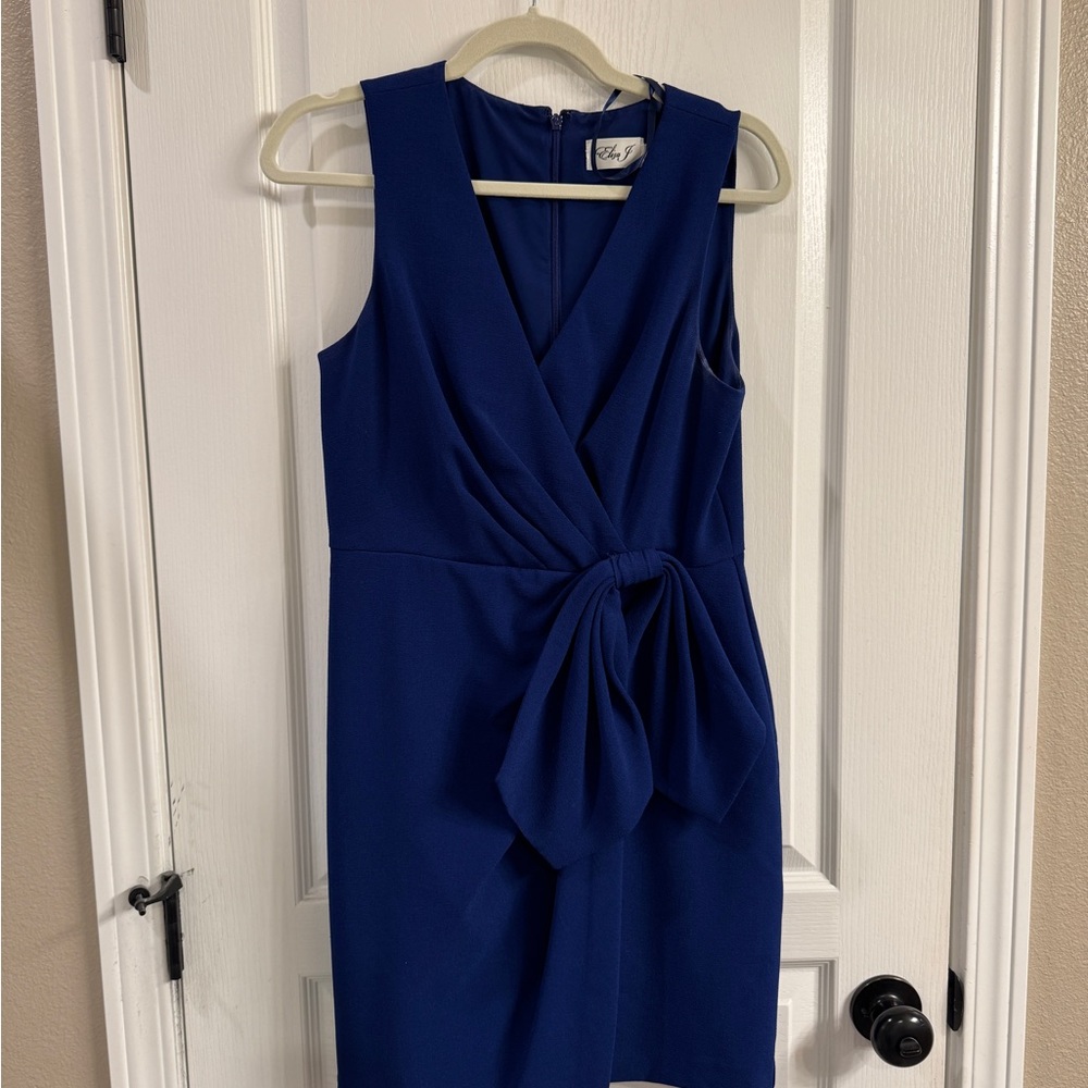 Eliza J Royal Blue Sleeveless Mini Dress